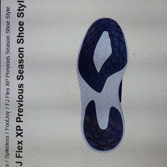 Foot joy FJ Flex Spikeless Golf Shoes (off white) Size 9.5 W - Picture 5 of 7